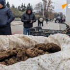 На центральной площади Кишинева возобновился протест аграриев