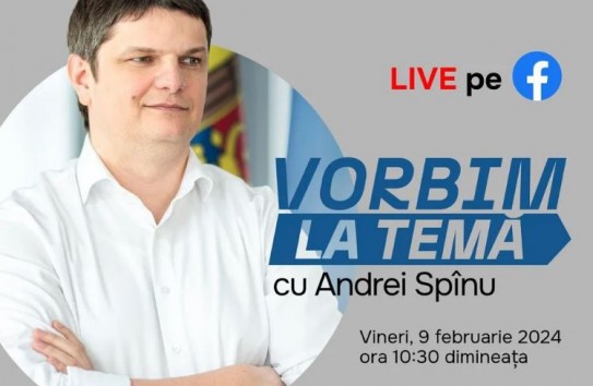 {Во время рабочего дня Спыну предложил зрителям «поговорить на тему»} Молдавские Ведомости