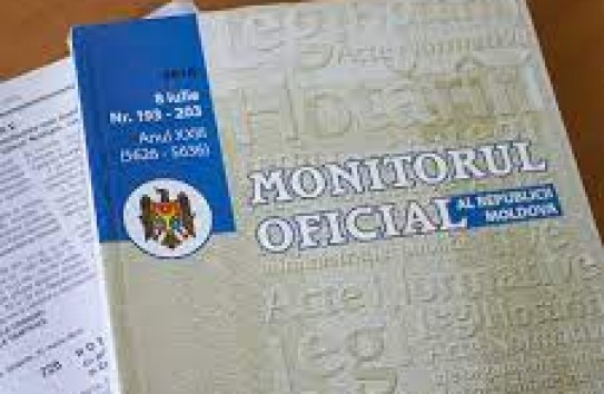 {Официальный Монитор продолжат публиковать на русском языке} Молдавские Ведомости