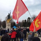 Молдавские патриоты против унионистов — два пикета в центре Кишинева