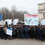 Протесты железнодорожников продолжаются