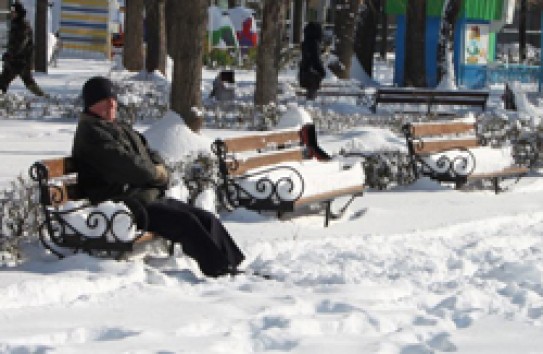 {В снежном плену} Молдавские Ведомости