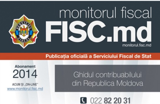 {„Monitorulfiscal FISC.md” – гид налогоплательщика в Республике Молдова} Молдавские Ведомости