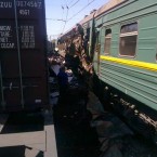 В крушении поезда под Москвой пострадали молдаване