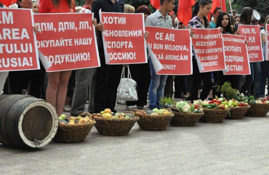 {Наши фрукты, консервы и вино больше не продаются} Молдавские Ведомости