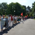 Протест на трассе у Паланки