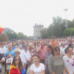 Палатки на площади Великого национального собрания 