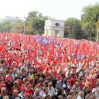 Общенародный протест ПСРМ и «Нашей партии» против олигархической власти