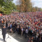 Жители Гагаузии приняли активное участие в акции протеста