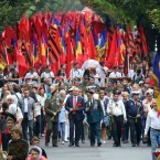 Более 15 тысяч человек приняли участие в Марше памяти по случаю 72-й годовщины освобождения Молдовы от фашизма