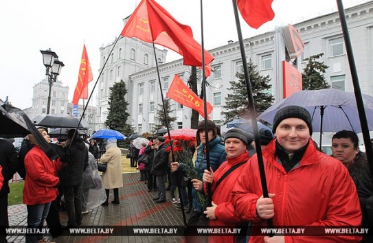 {В Минске открыли восстановленный памятник Ленину} Молдавские Ведомости