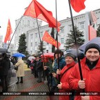 В Минске открыли восстановленный памятник Ленину