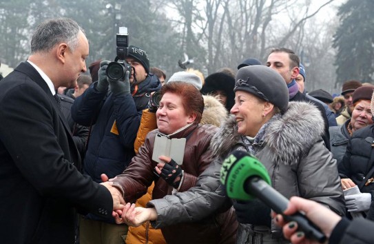 {Додон: "Я буду действовать от имени народа, а не прислушиваться к мнению правящей коалиции"} Молдавские Ведомости