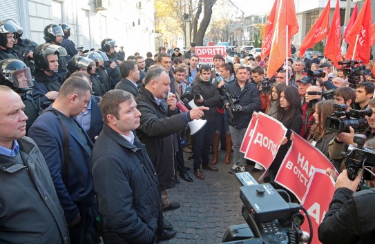 {Социалисты проведут митинги и марши в поддержку инициатив президента} Молдавские Ведомости