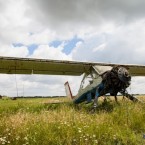 Самолеты столкнулись на земле