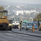 В Унгенах провалили строительство "европейской" дороги