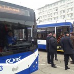 После ввода на линию троллейбусов в Яловенах забастовали водители маршруток