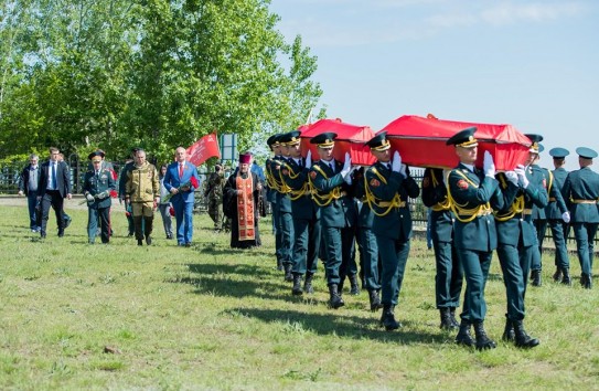 {9 мая на Шерпенском плацдарме с почестями перезахоронили останки 45 солдат Красной армии} Молдавские Ведомости