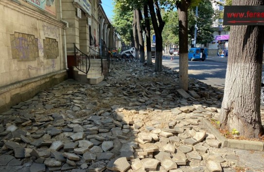 {Чебан: Столица превратилась в большую строительную площадку} Молдавские Ведомости