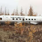 Борт №1 бывшего руководителя СССР Хрущева ржавеет на авиакладбище в Якутии