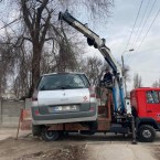 Эвакуация автомобилей в Кишиневе идет полным ходом