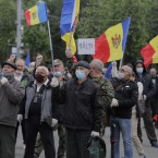 В Кишиневе проходит митинг с требованием проведения досрочных парламентских выборов