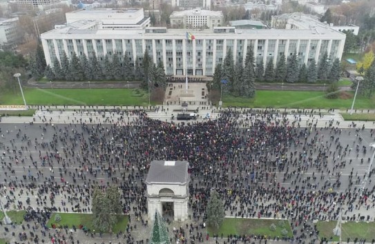 {Воскресный протест как некролог молдавской оппозиции} Молдавские Ведомости