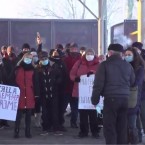 Железнодорожники сегодня будут протестовать перед парламентом и президентурой