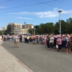 Священники возглавили протест против вакцинации от COVID-19 в Кишиневе