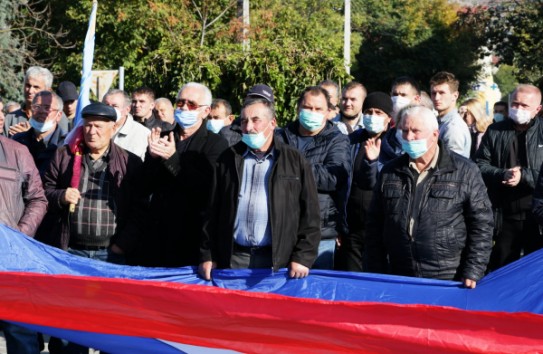 {«Требуем освободить и восстановить в должности». В Комрате прошел митинг в поддержку Стояногло} Молдавские Ведомости