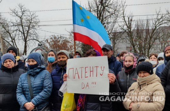 {Протесты в Комрате: держатели патентов называют депутатов клоунами } Молдавские Ведомости