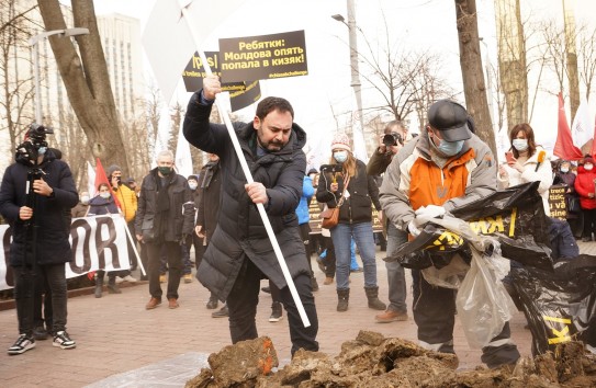 {Ткачук: В субботу мы продолжим протесты в Кагуле и Бельцах} Молдавские Ведомости