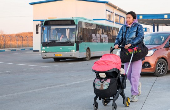 {На КПП - очереди в три километра} Молдавские Ведомости