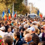 В Кишиневе проходит очередной протест, организованный партией «Шор»