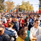 В центре Кишинева начался антиправительственный протест партии «Шор»