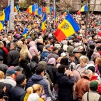 Протест партии «Шор» в Кишиневе: митингующие заблокировали некоторые улицы