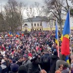 В центре Кишинева прошла антиправительственная акция протеста