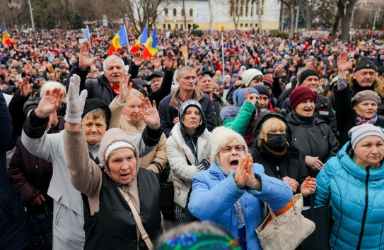 {Национальное движение за народ объявляет о новом протесте} Молдавские Ведомости