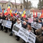 БКС провел протест «в защиту молдавского языка»