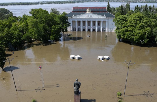 {Какие памятники пострадали вследствие подрыва Каховской ГЭС} Молдавские Ведомости