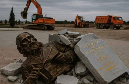 {Почему Азербайджан снес памятник Айвазовскому в Нагорном Карабахе} Молдавские Ведомости