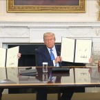 Лидеры США, Армении и Азербайджана подписали совместную декларацию