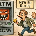 В ЕС готовятся новые правила снятия наличных с банкоматов 