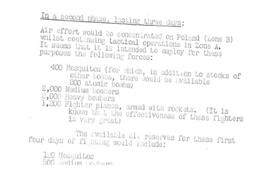 {В 1946 году союзники планировали нанести ядерный удар по СССР } Молдавские Ведомости