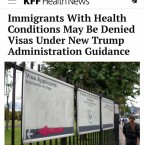 США вводят запрет на выдачу виз людям с хроническими заболеваниями