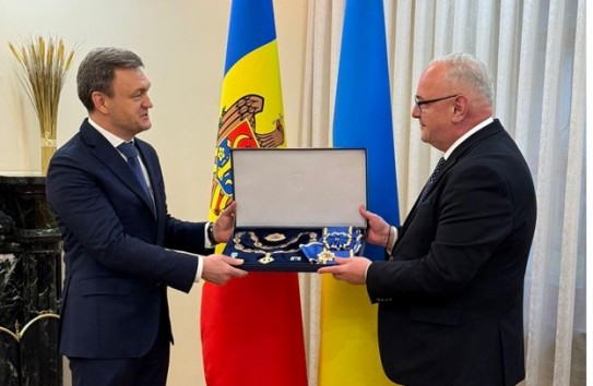 {Речан награждён украинским орденом князя Ярослава Мудрого} Молдавские Ведомости