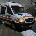 Машины скорой помощи застряли на дорогах 