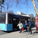 Бесплатный общественный транспорт в столице в пасхальную ночь