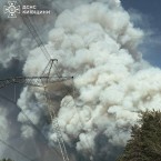 Масштабный пожар в Чернобыле, огонь охватил более 1100 гектаров леса