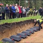 В Потсдаме прошла церемонии перезахоронения останков 80 советских солдат
